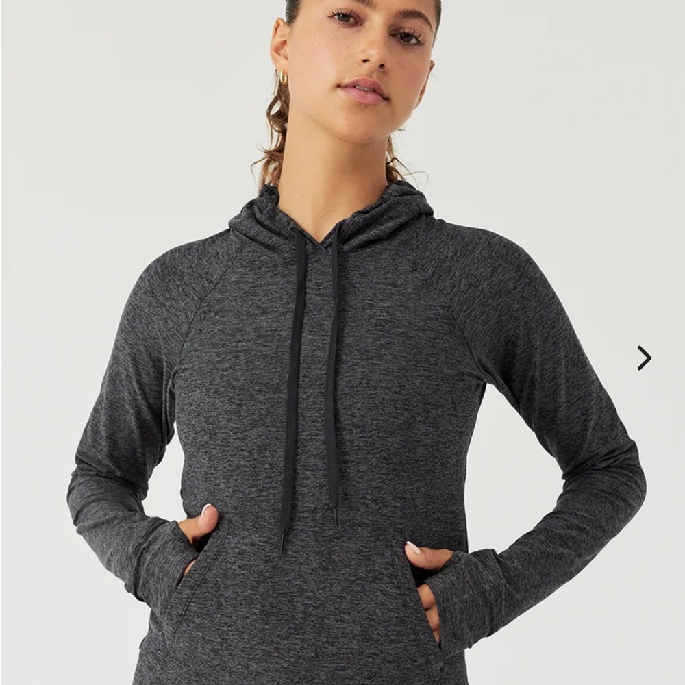 Outdoor Voices Charcoal Hoodie in Small